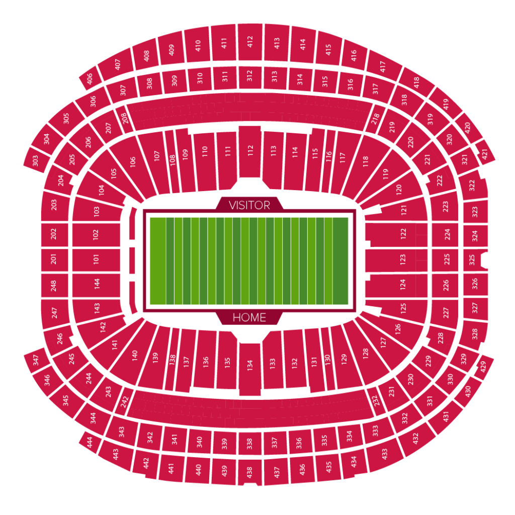 Wisconsin Las Vegas Bowl Seating Chart